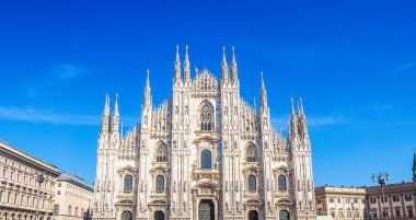Duomo Katedrali Milan HDR anlamı