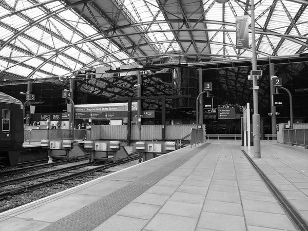 Estação de Lime Street em Liverpool — Fotografia de Stock