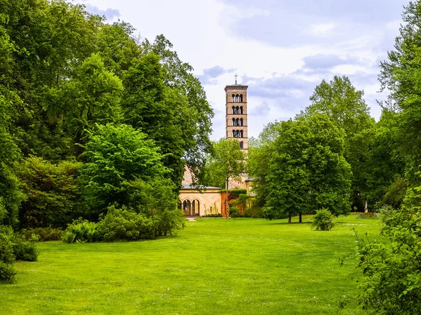 Parku Sanssouci v Postupimi Hdr — Stock fotografie