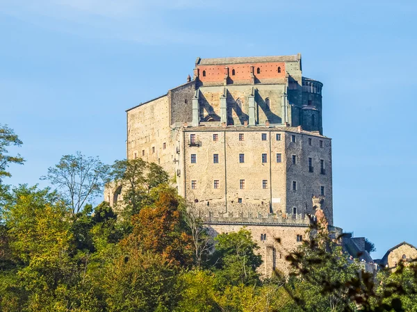 Sacra di San Michele abbey HDR — Stock Photo, Image