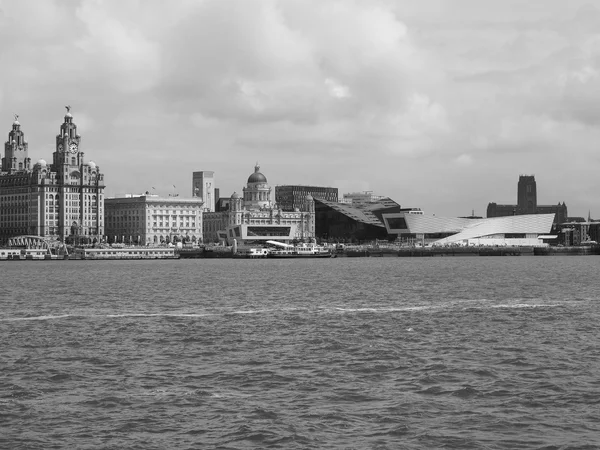 Primera línea de mar en Liverpool —  Fotos de Stock