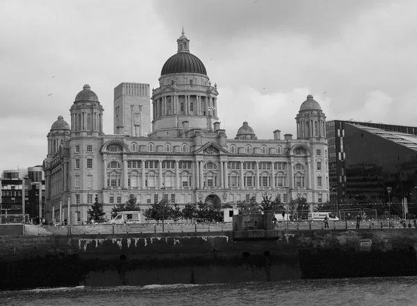 Primera línea de mar en Liverpool —  Fotos de Stock