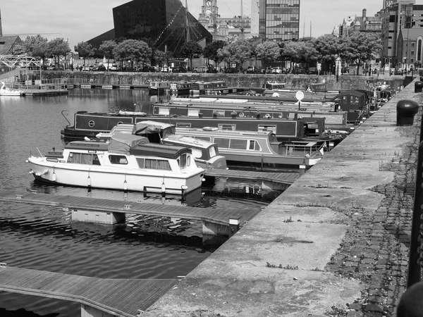 Albert Dock i Salthouse dock w Liverpoolu — Zdjęcie stockowe