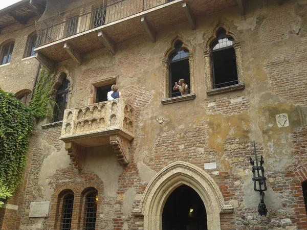 Huis van Julia in Verona — Stockfoto