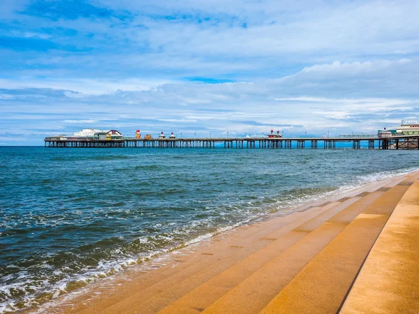 Playa del placer en Blackpool hdr —  Fotos de Stock