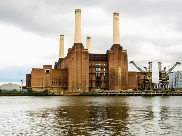 Battersea Powerstation Londres Hdr — Fotografia de Stock