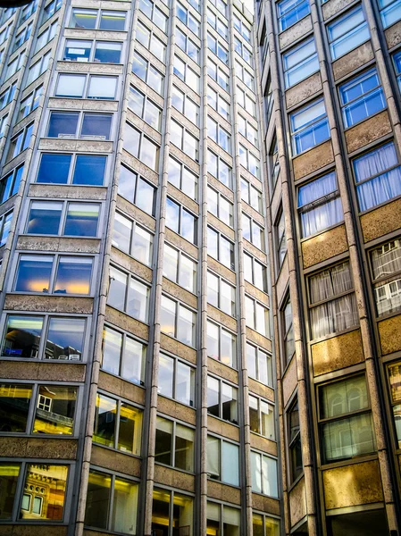 Arquitetura brutalista moderna Londres HDR — Fotografia de Stock