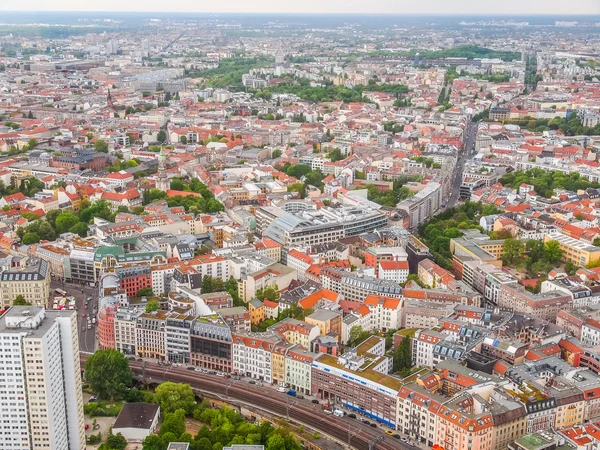 Berlin aerial view HDR Stock Image