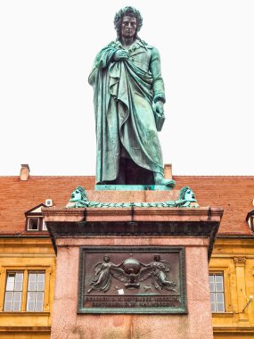 Schiller heykel, Stuttgart Hdr