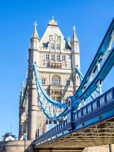 Hdr London Tower Bridge — Zdjęcie stockowe