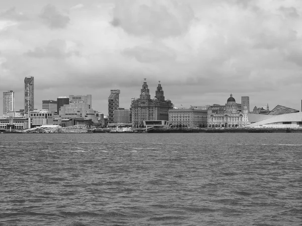 Primera línea de mar en Liverpool — Foto de Stock