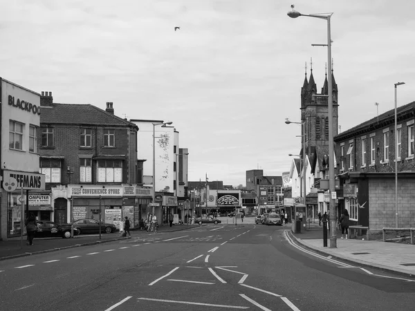 Widok miasta Blackpool — Zdjęcie stockowe