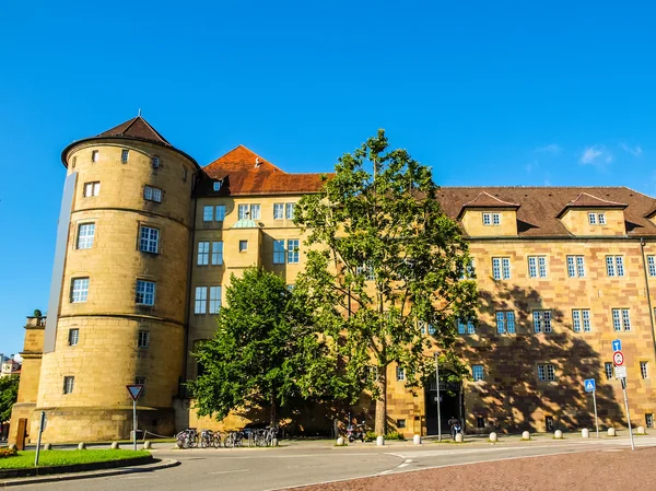 Altes schloss stuttgart hdr — Stockfoto