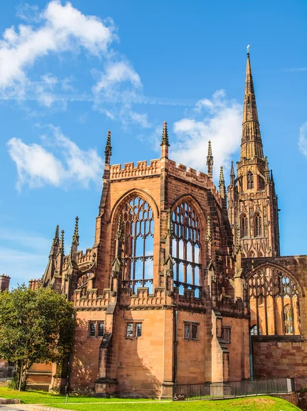 Cattedrale di Coventry HDR — Foto Stock