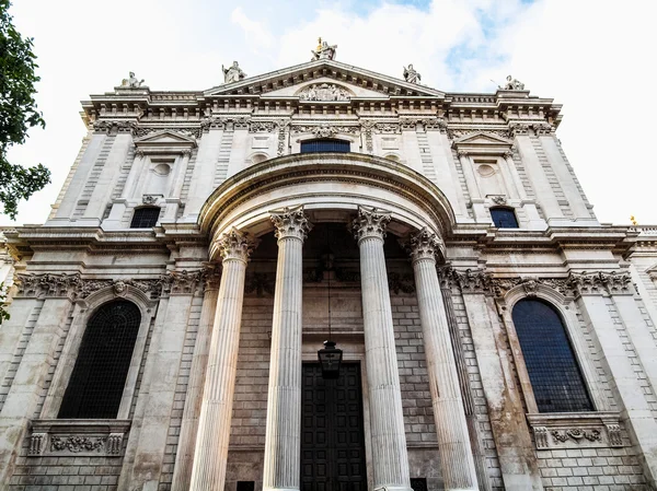 St 保罗大教堂，伦敦 Hdr — 图库照片