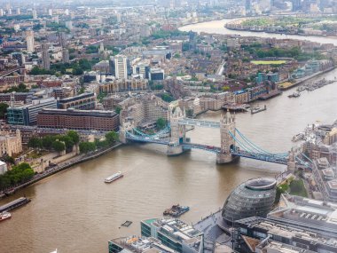 Londra HDR 'nin hava görüntüsü