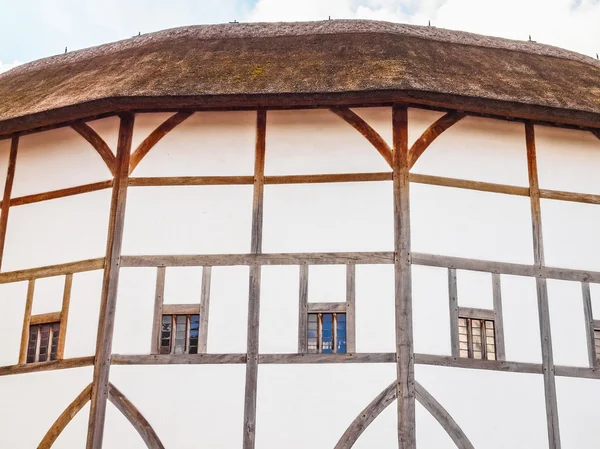 Globe Theatre, Λονδίνο Hdr — Φωτογραφία Αρχείου