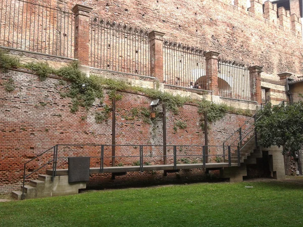 Verona Castelvecchio'yu Müzesi — Stok fotoğraf