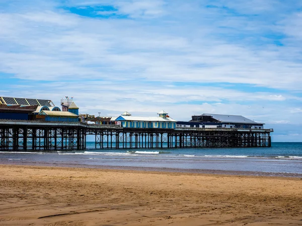 Pleasure Beach in Blackpool hdr — Stockfoto