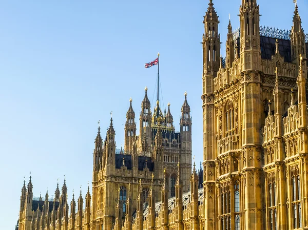 Camere del Parlamento Londra HDR — Foto Stock