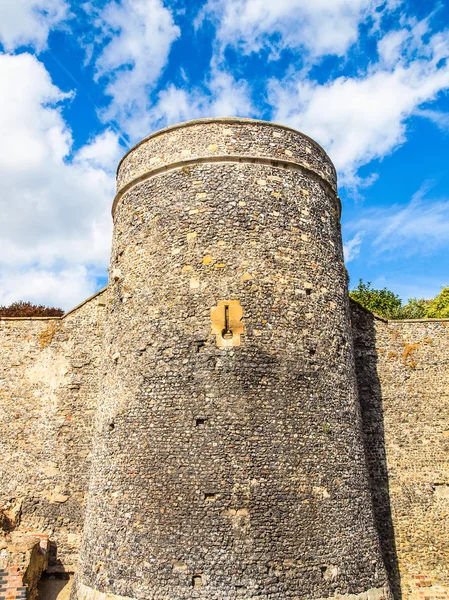 Canterbury Şehir Duvarları HDR — Stok fotoğraf