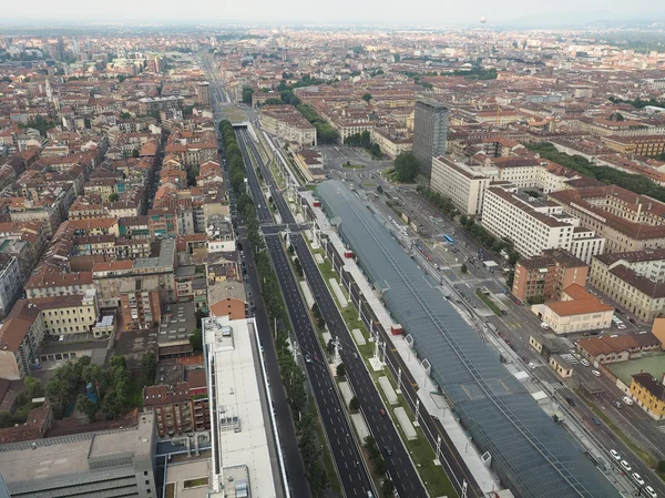 Torino 'nun hava görüntüsü — Stok fotoğraf