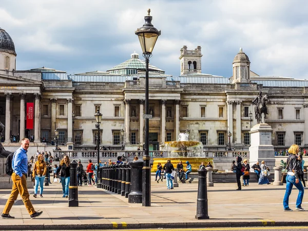 Trafalgar Square in London (hdr)) — Stockfoto