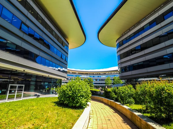 Campus Einaudi w Turynie (Hdr) — Zdjęcie stockowe