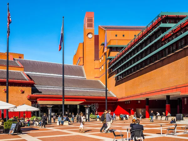 British Library in Londen (Hdr) — Stockfoto