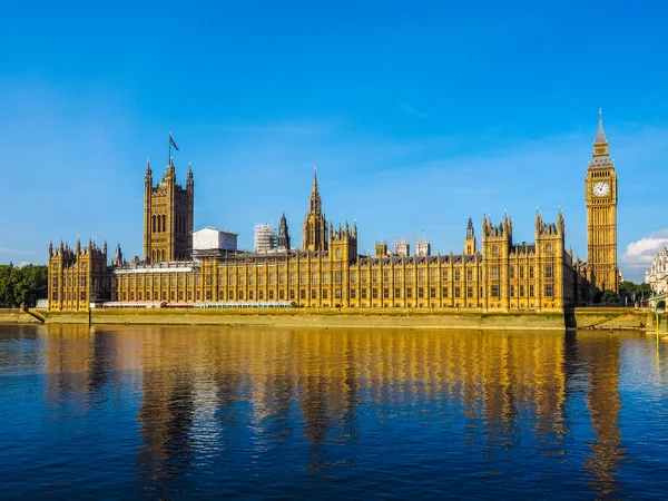 Здания парламента Лондона HDR — стоковое фото