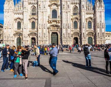 Milano Katedrali'ne (Hdr)