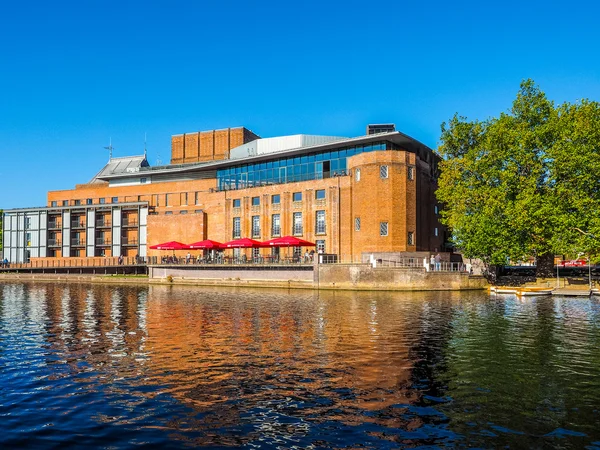 Théâtre Royal Shakespeare à Stratford upon Avon (HDR ) — Photo