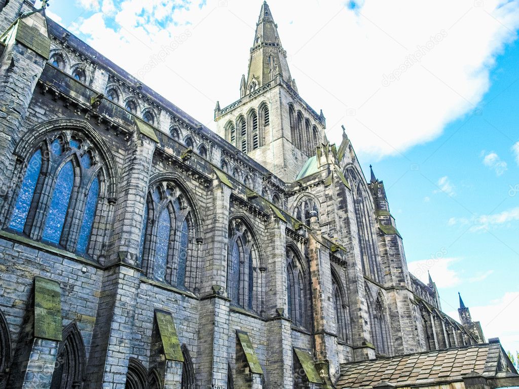 Glasgow cathedral HDR