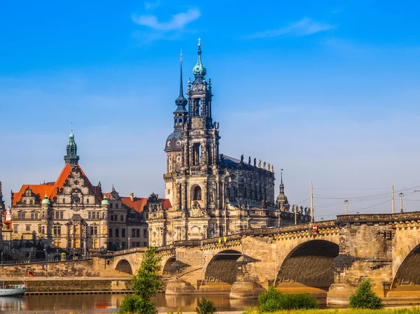 Dresden Hofkirche HDR — Fotografia de Stock