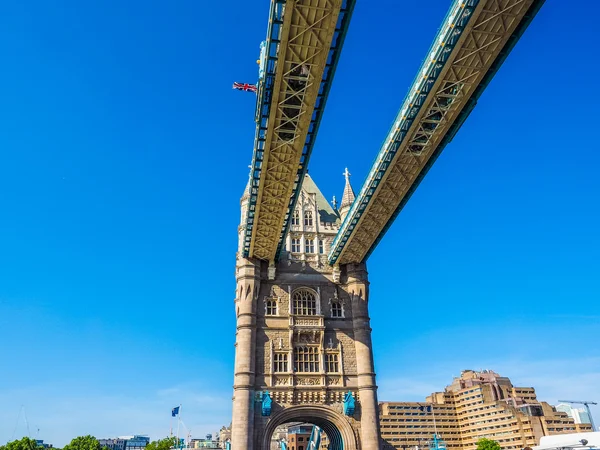 런던의 타워 브리지 HDR — 스톡 사진