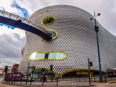 Bullring alışveriş ve eğlence kompleksi Birmingham (Hdr)