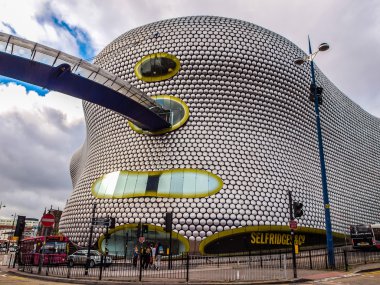 Bullring shopping and leisure complex in Birmingham (HDR) clipart