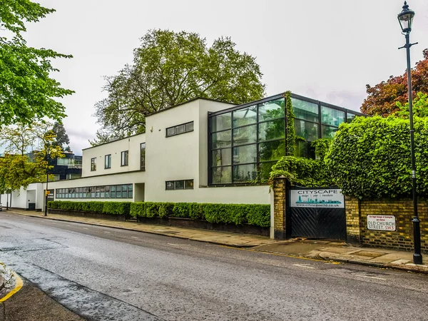 Casas antiguas de la iglesia en Londres (HDR ) — Foto de Stock