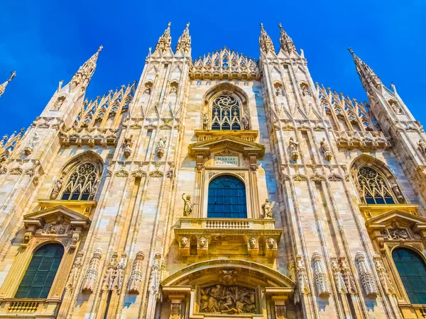 Milano katedralen Hdr — Stockfoto