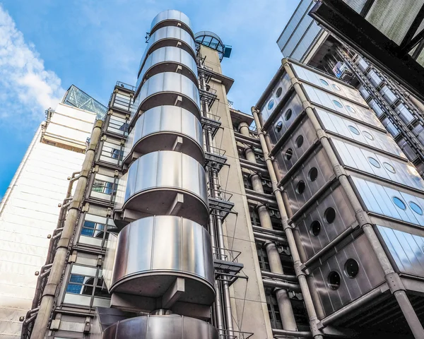 Lloyds building in London (HDR) — Stock Photo, Image