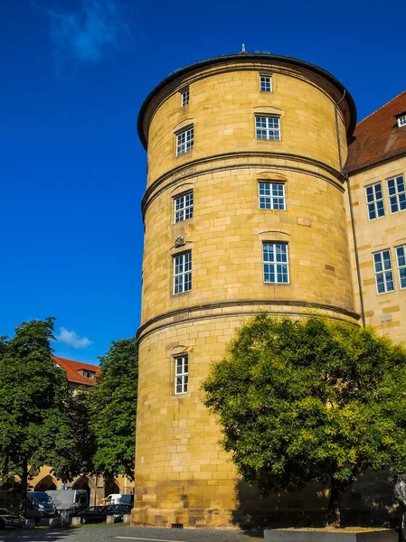 Altes Schloss (eski Kalesi), Stuttgart Hdr — Stok fotoğraf