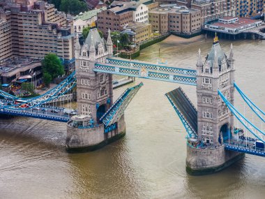 Londra HDR 'nin hava görüntüsü