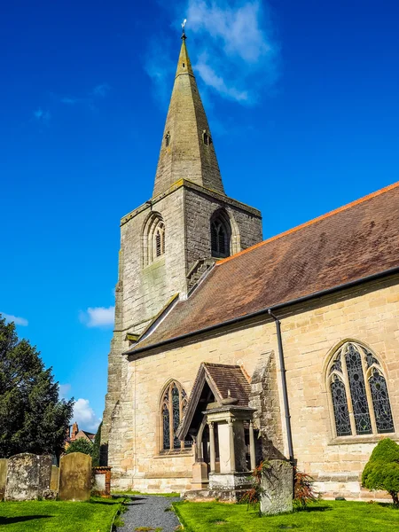 St maria magdalene kirche in tanworth in arden hdr — Stockfoto