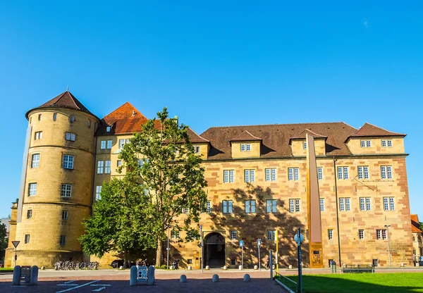 Altes Schloss (Castelo Velho), Stuttgart HDR — Fotografia de Stock