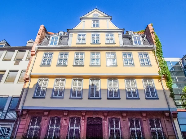 Goethe Haus, Frankfurt HDR — Zdjęcie stockowe