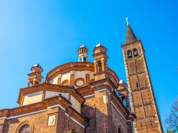Sant Eustorgio kerk Milaan Hdr — Stockfoto