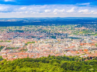 Stuttgart Almanya Hdr