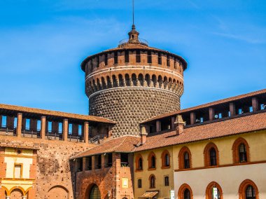Castello Sforzesco Milan HDR