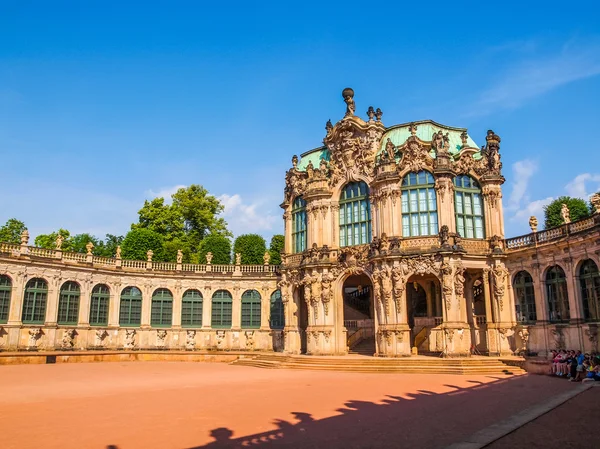 Hdr de Zwinger Dresden — Fotografia de Stock