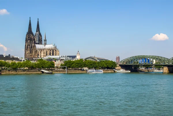 Koeln panorama HDR — Foto de Stock